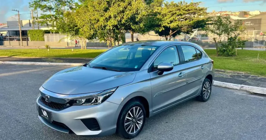 Honda City HATCH 1.5 AUTOMÁTICO - Prata - 2024/2024