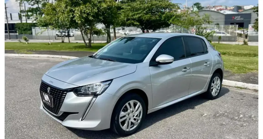 Peugeot 208 ACTIVE 1.6 AUTOMÁTICO - Prata - 2021/2021