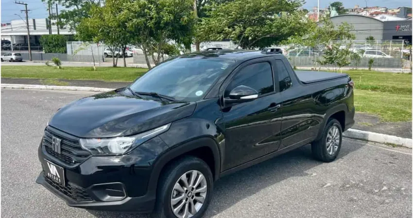 Fiat Strada FREEDOM CS 1.3 FLEX - Preta - 2023/2024