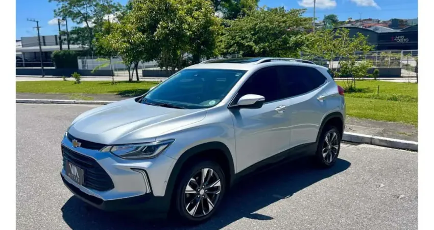 Chevrolet Tracker Premier 1.2 Turbo 12V Flex Aut.  - Prata - 2021/2021