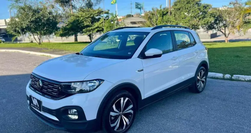Volkswagen T-Cross COMFORTLINE 1.0 TSI FLEX - Branca - 2023/2024