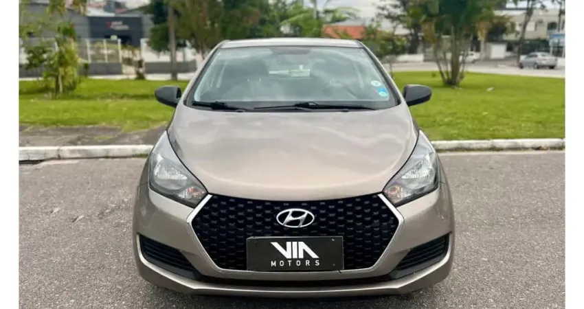 Hyundai HB20 UNIQUE 1.0 FLEX - Prata - 2019/2019