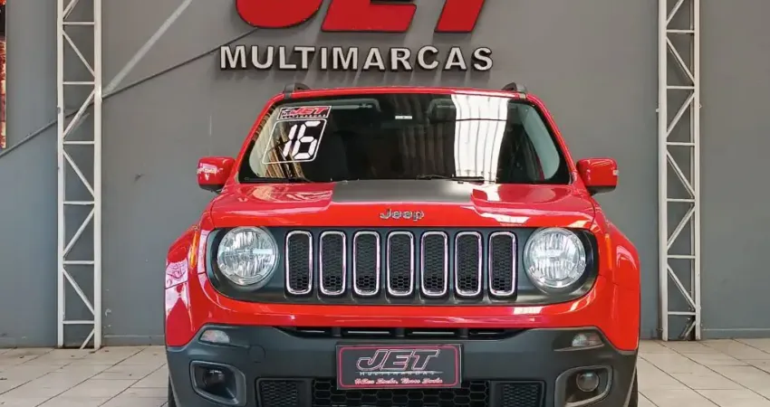 RENEGADE 1.8 16V LONGITUDE 4P 2016 COMPLETO