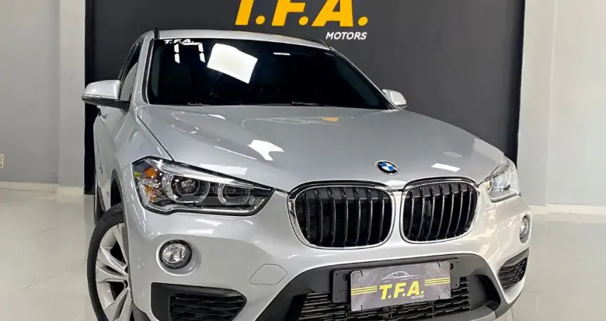 BMW X1 S-DRIVE 20I, 2017 COMPLETO, BANCO DE COURO, RARIDADE, DOC. NOME DA LOJA
