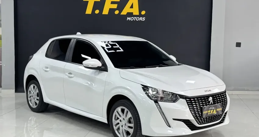 PEUGEOT 208 ACTIVE 1.6 AUTOMATICO COMPLETO 2023, CARRO MUITO NOVO!!!!!!!
