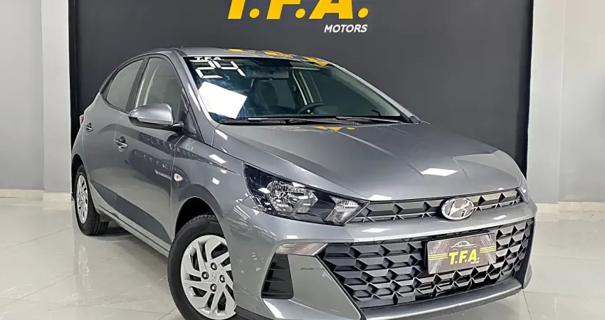 HYUNDAY HB20 SENSE 1.0 2024, CARRO NOVO, ECONOMICO, PRONTO PA RODAR!!!!!!