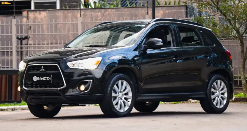 Raridade - Mitsubishi Asx 2016 - teto panorâmico 