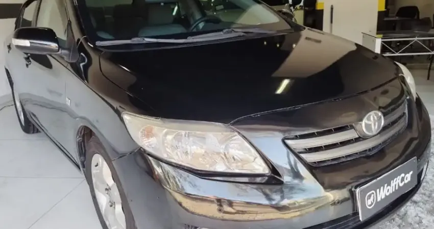 Corolla Xei 2009 Blindado 