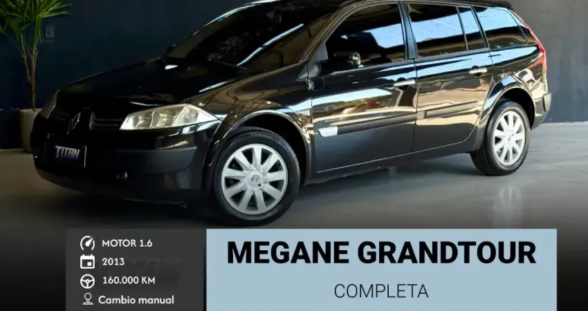 MEGANE GRAND TOUR 1.6 MANUAL | REPASSE ABAIXO DA FIPE ! Excelente estado 