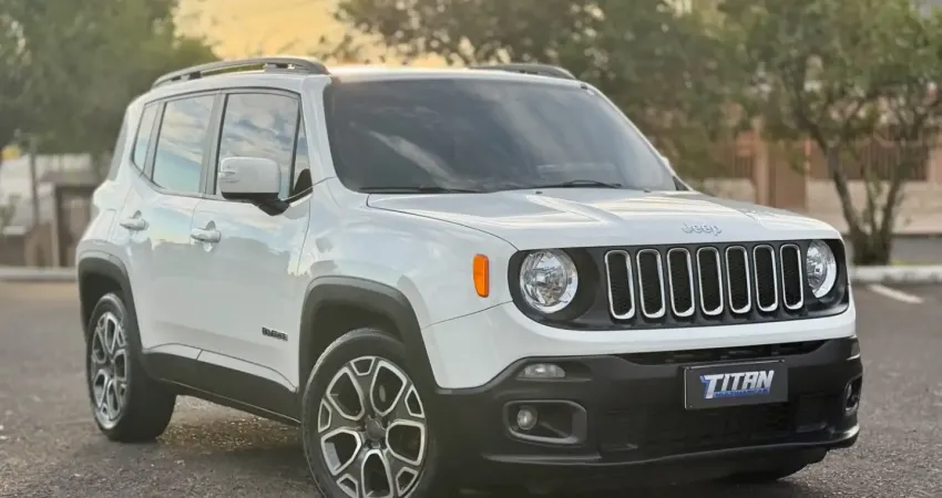 JEEP RENEGADE LONGITUDE 1.8 UNICO DONO ! Muito bem cuidada ! MANUAL E CHAVE RESERVA 