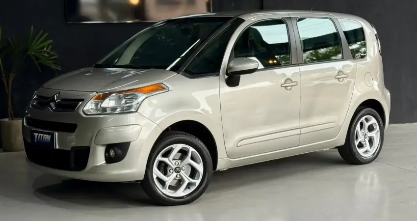 CITROEN C3 PICASSO TENDANCE 1.5 CAMBIO MANUAL 8V - SUPER INTEIRO