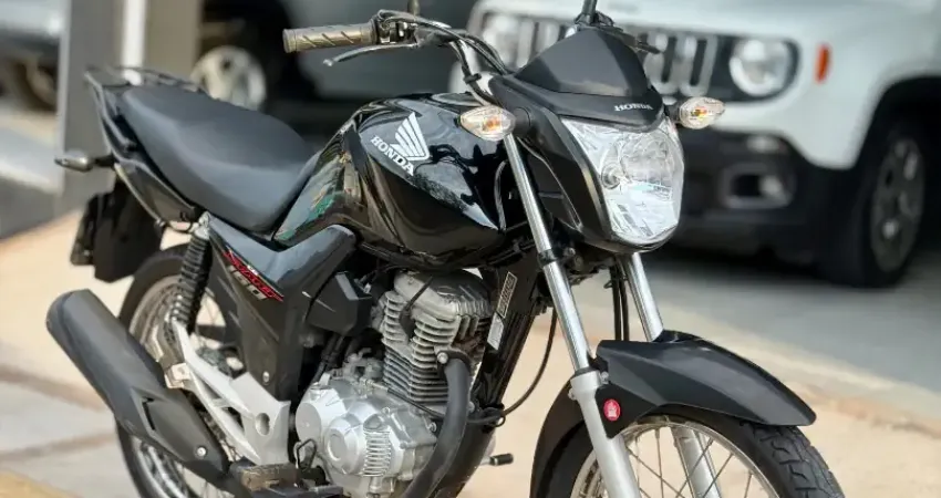 HONDA CG FAN START 160 COM PARTIDA ELETRICA EM RARO ESTADO DE CONSERVAÇÃO 