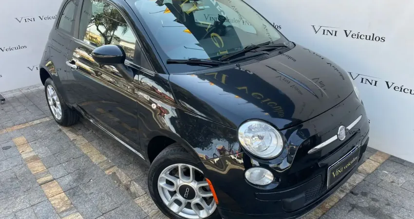 FIAT 500 CULT 2012 1.4 FLEX COMPLETO! BAIXA QUILOMETRAGEM, 2º DONO!