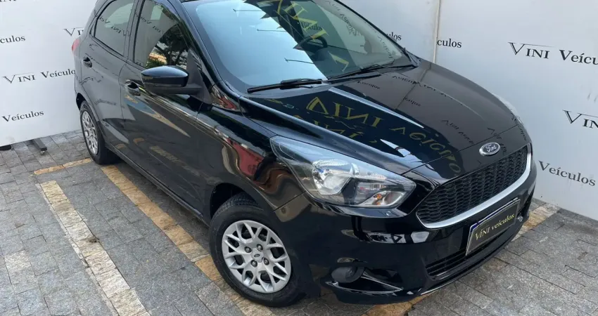 FORD KA SE 2015 1.0 FLEX COMPLETO! BAIXO KM, EXCELENTE CUSTO X BENEFÍCIO!