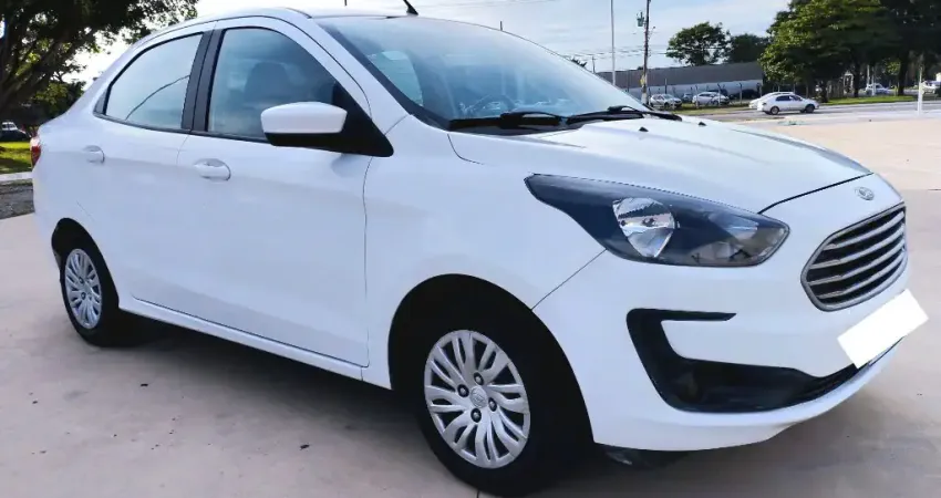 Ford Ka Sedan SE 1.5 2020 Branco - GNV G5, 4 Pneus Novos, Abaixo FIPE e Perícia Aprovada com Estrutu
