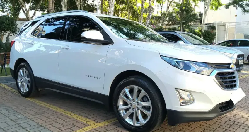 Chevrolet Equinox LT 2.0 TB Automática 2019 Branca - Revisões na Concessionária e 4 Pneus Novos - Fa