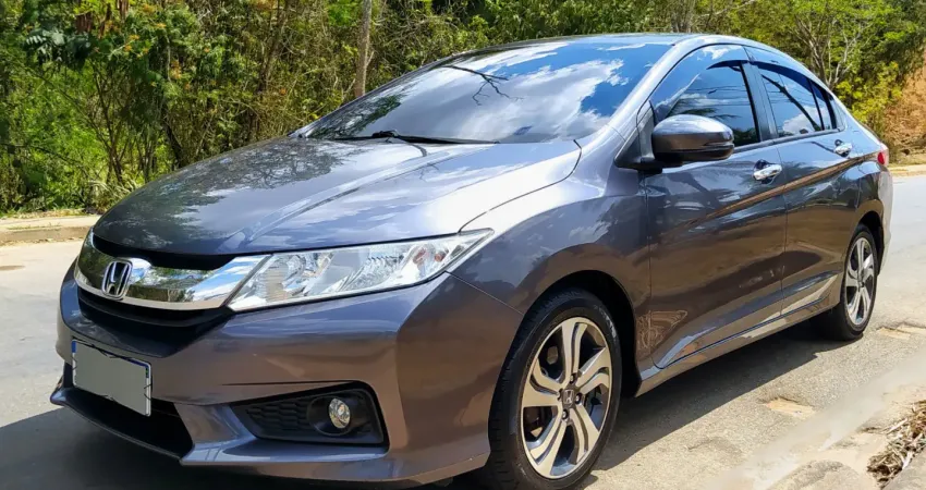 Honda City Sedan EXL 1.5 Flex Aut. 2015 – 4 Pneus Novos, Revisado e Perícia Aprovada!