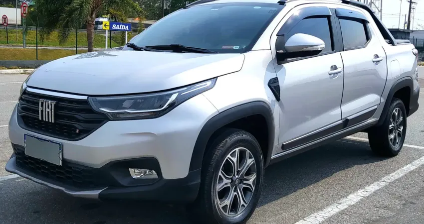 Fiat Strada Volcano 1.3 Flex Cabine Dupla 2021 – 4 Pneus Novos, Revisões em Dia e Perícia Aprovada!