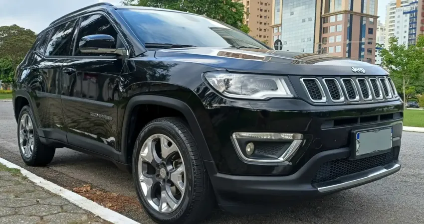Jeep Compass Limited 2.0 Flex Aut. 2018 – Único Dono, 86.000km e Revisões na Concessionária!