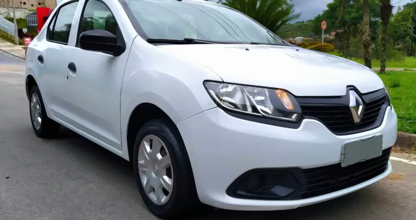 Renault Logan 1.0 (4 Cilindros) 2015 – 4 Pneus Novos, Correia Dentada Trocada e Amortecedores Novos!