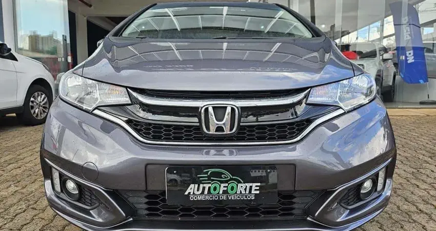 Honda Fit LX CVT 1.5 - Cinza - 2020/2020