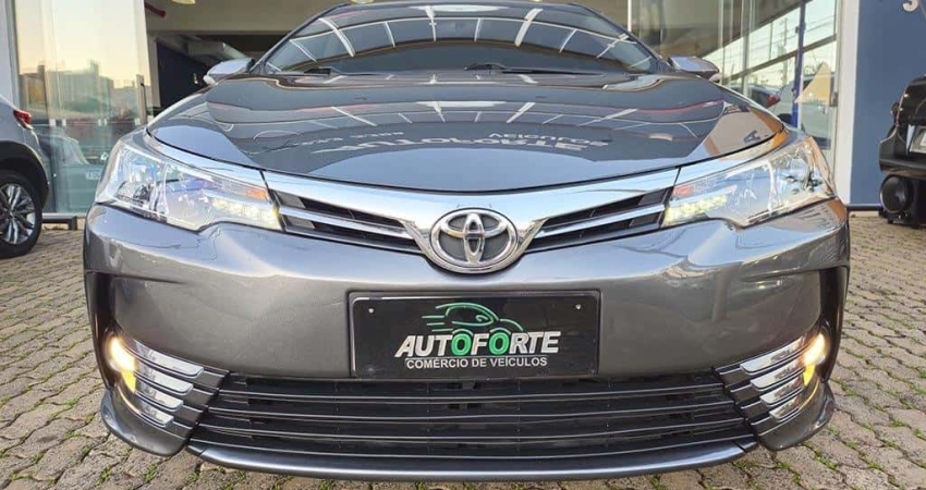 Toyota Corolla XEI 2.0 FLEX - Cinza - 2017/2018