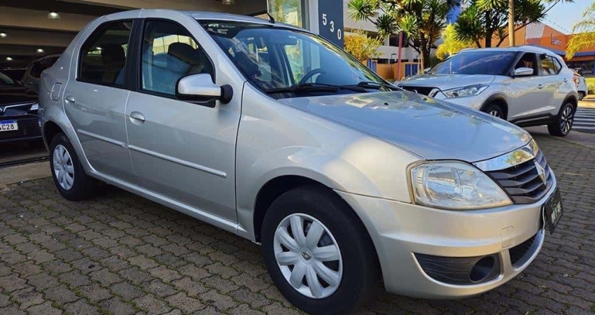 Renault Logan EXPRESSION 1.0  - Prata - 2012/2013
