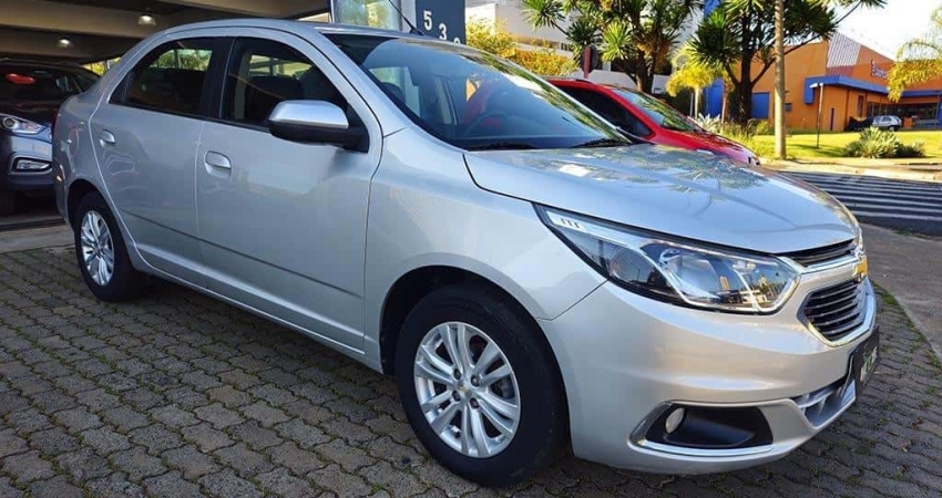 Chevrolet Cobalt 1.8 LTZ - Prata - 2017/2018