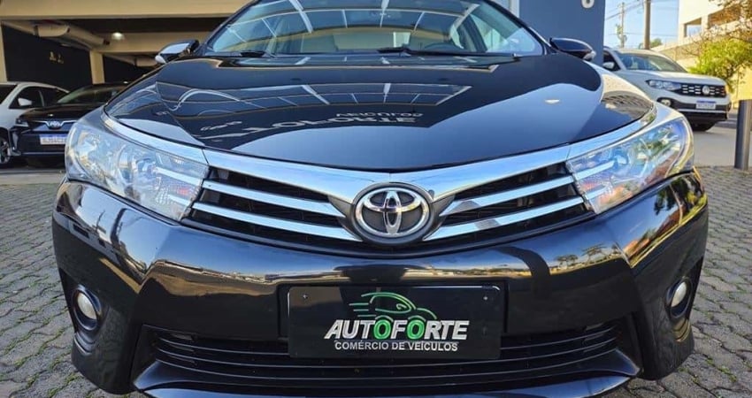 Toyota Corolla XEI 2.0 FLEX - Preta - 2015/2016