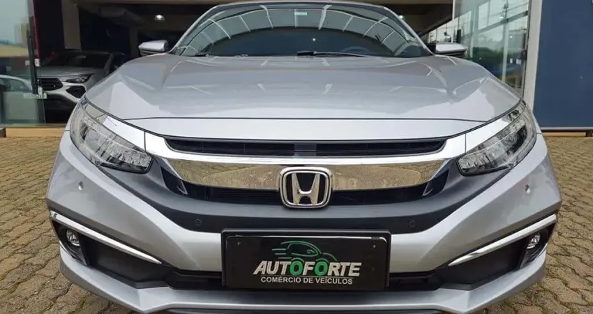 Honda Civic EXL CVT - Prata - 2021/2021