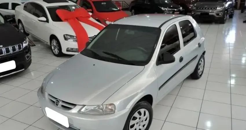 Chevrolet Celta 1.0 vhc super prata 2003 completo
