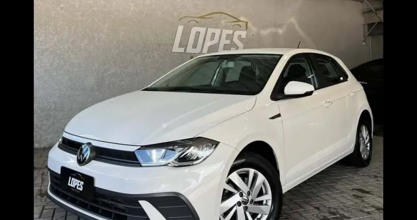 Volkswagen Polo Comfortline TSI 1.0 Flex 12V Aut.  - Branca - 2023/2024