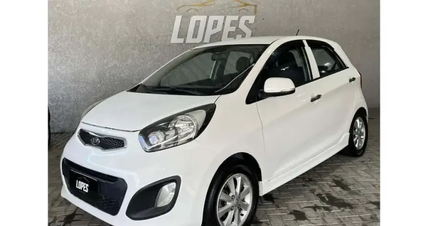 Kia Picanto EX 1.1/1.0/ 1.0 Flex Mec.  - Branca - 2012/2013