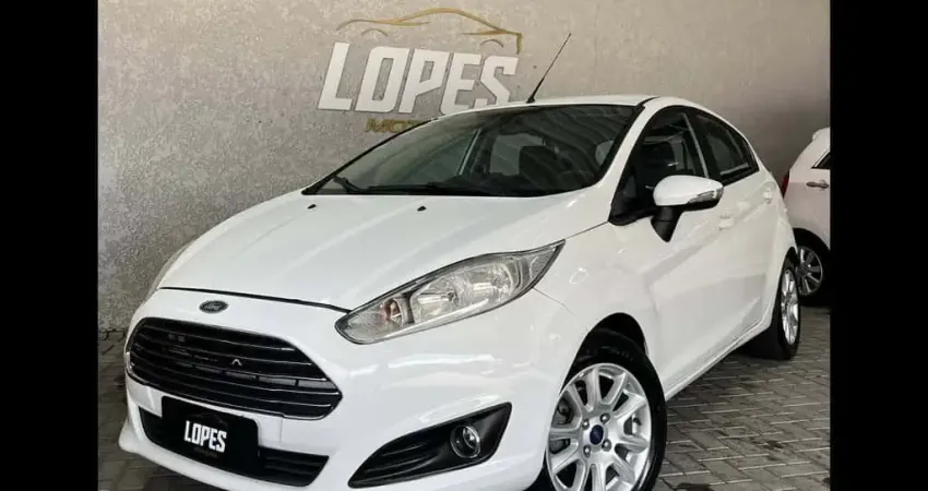 Ford Fiesta SEL 1.6 16V Flex  Aut. 5p  - Branca - 2017/2018
