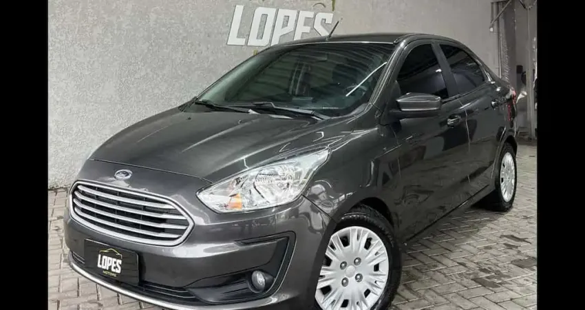Ford KA 1.5 Sedan SE Plus 12V Flex 4p Aut.  - Cinza - 2019/2019