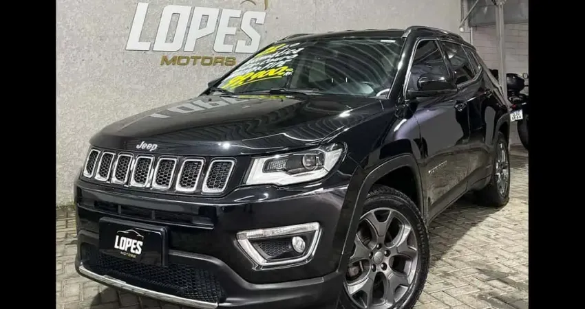 Jeep Compass LONGITUDE 2.0 4x2 Flex 16V Aut.  - Preta - 2020/2021