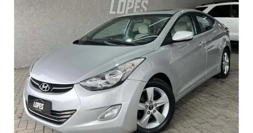 Hyundai Elantra GLS 2.0 16V Aut.  - Prata - 2012/2013