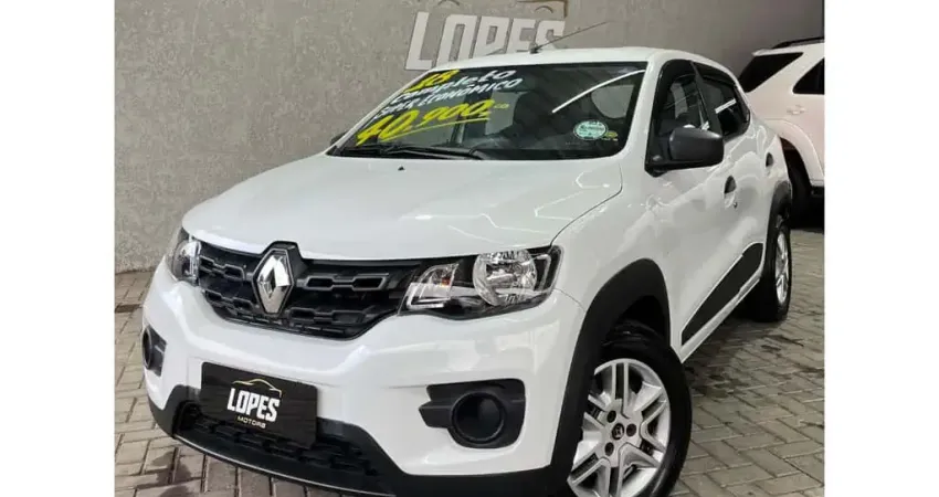 Renault Kwid Zen 1.0 Flex 12V 5p Mec.  - Branca - 2018/2018