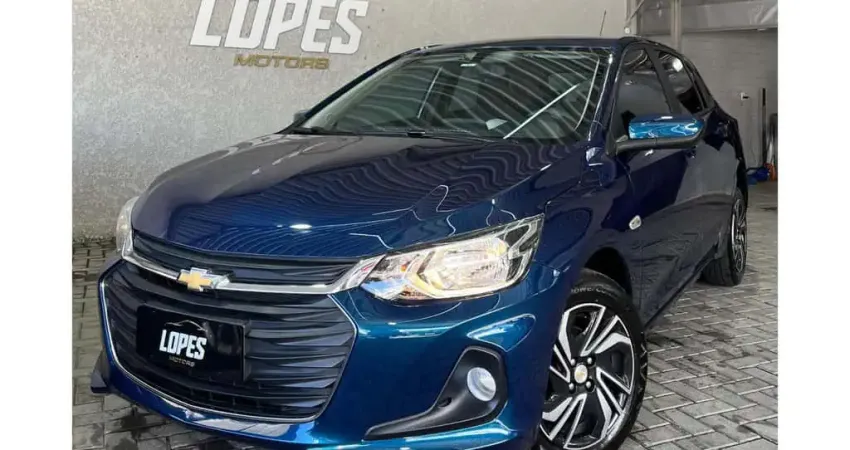 Chevrolet Onix HATCH LT 2 1.0 12V TB Flex 5p Mec.  - Azul - 2024/2025