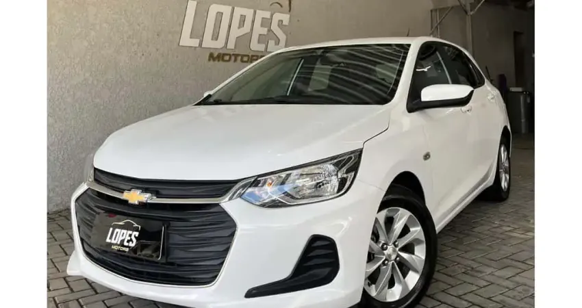 Chevrolet Onix ONIX  HATCH 1.0 12V Flex 5p Mec.  - Branca - 2020/2021