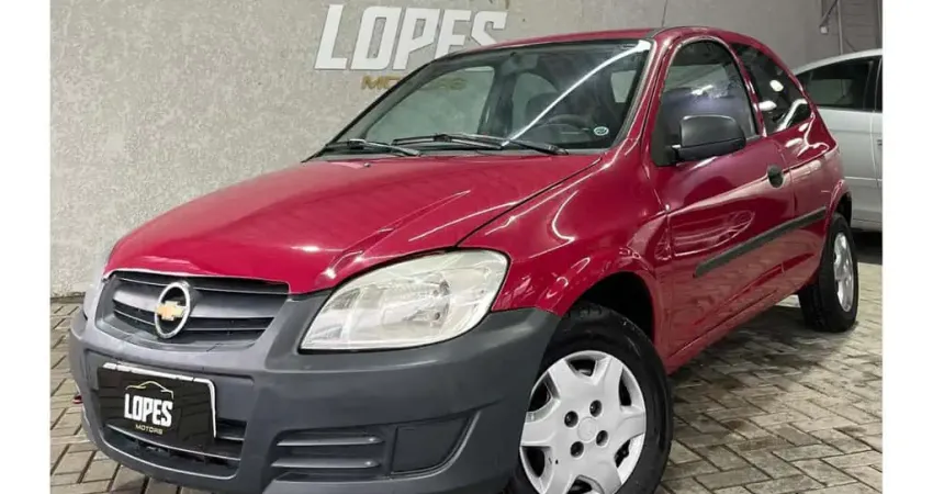 Chevrolet Celta Super 1.0 MPFI 8V FlexPower 3p  - Vermelha - 2008/2009