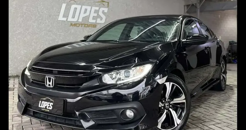 Honda Civic Sedan SPORT 2.0 Flex 16V Aut.4p  - Preta - 2016/2017