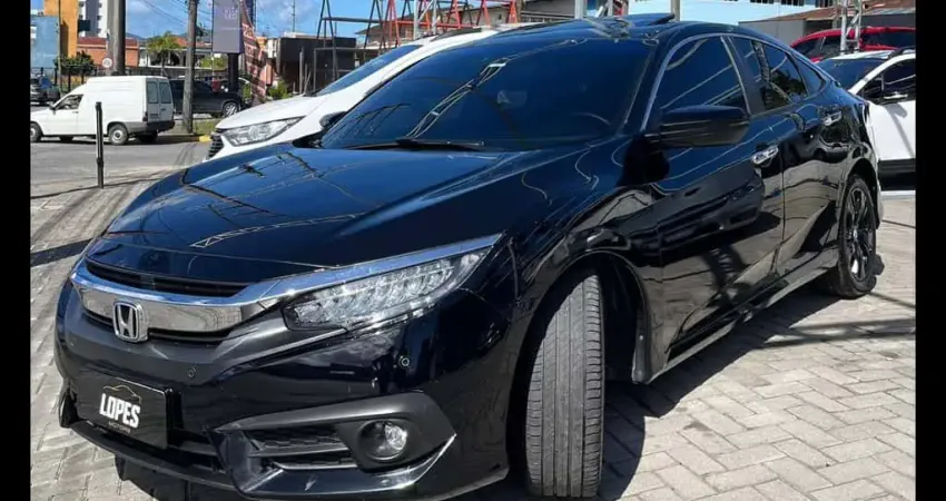 Honda Civic Sedan TOURING 1.5 Turbo 16V Aut.4p  - Preta - 2016/2017