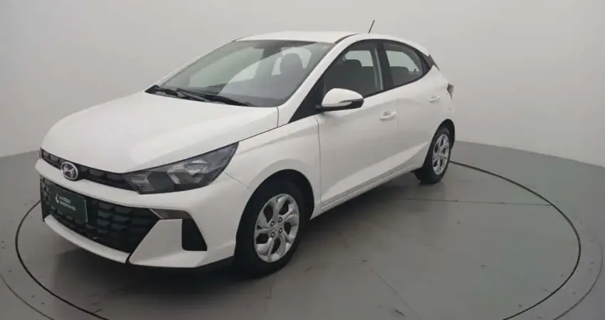 Hyundai Hb20 2025 1.0 12v flex comfort plus manual