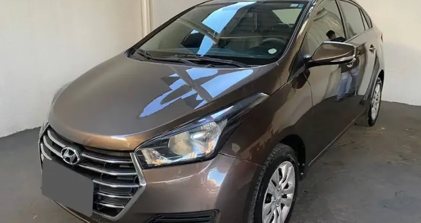 HYUNDAI/HB20S COMF ANO 2017 COR MARROM EM OTIMO ESTADO DE CONSERVAÇÃO