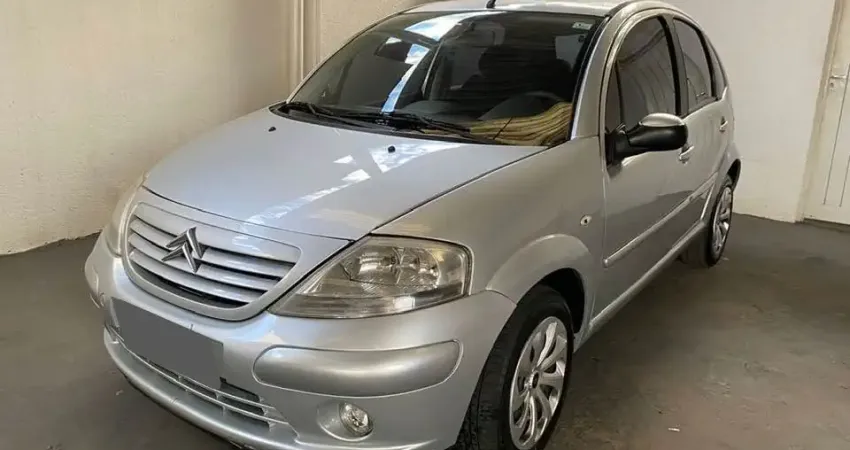 Citroen C3 Excl ANO 2008 COR PRATA EM OTIMO ESTADO DE CONSEVAÇÃO