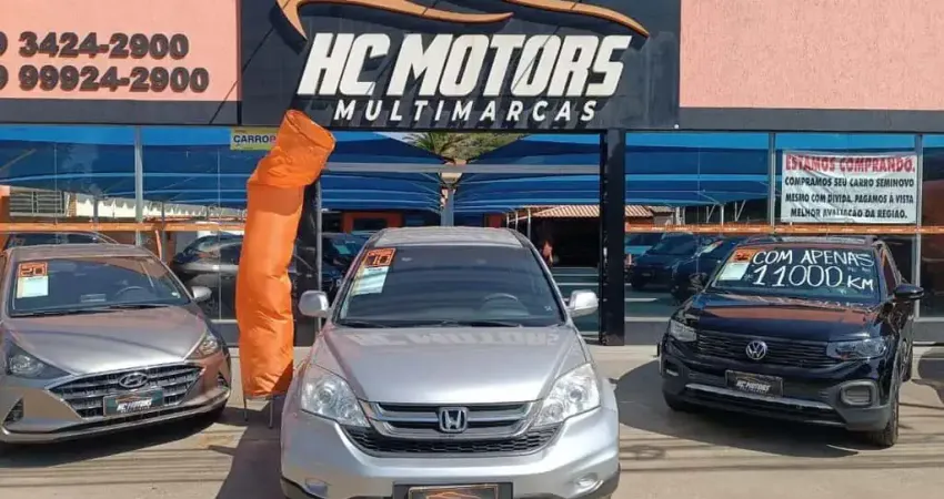 Honda CR-V LX 2.0 16V 2WD/2.0 FLEXONE AUT. - Prata - 2010/2010