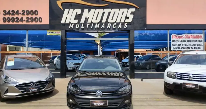 Volkswagen Polo Comfort. 200 TSI 1.0 Flex 12V Aut. - Preta - 2018/2018