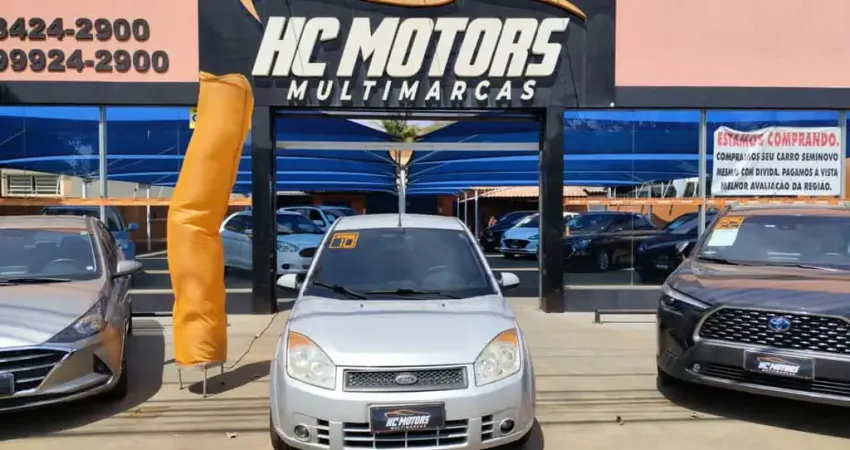 Ford Fiesta 1.6 FLEX - Prata - 2009/2010
