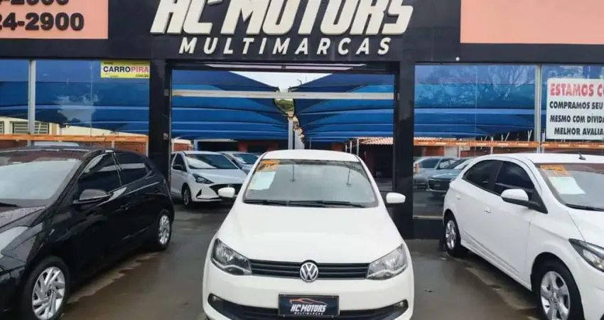 Volkswagen Gol (novo) 1.6 Mi Total Flex 8V 4p - Branca - 2014/2014